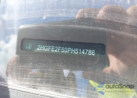 2023 Honda Civic Sport from USA, damaged, VIN 2HGFE2F50PH514786